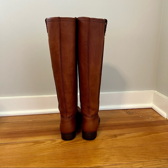 Frye Cara Tall Extended - Cognac - Picture 5 of 9